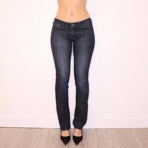 Y2K PARASUCO Low Waisted Bootcut Jeans (S) 